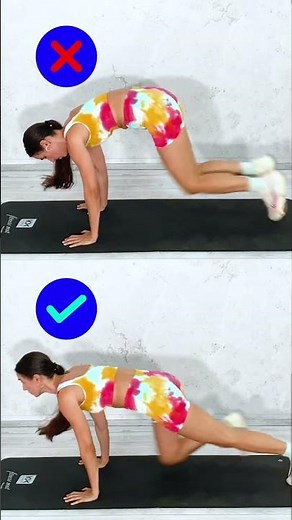 CÓMO hacer MOUNTAIN CLIMBER correctamente 🌋 El mejor ejercicio de cardio