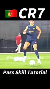 830K views · 7.4K reactions | CR7 Pass Skill Tutorial！#cr7 #cristianoronaldo #football #footballskills #soccer #soccerskills #futbol #futebol #サッカー | Bluelock Hirotube | Facebook