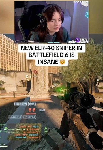 Battlefield 6 NEW ELR-40 SNIPER is INSANE 🤯 (Early Multiplayer Gameplay) #battlefield6 #battlefield #bf6 #gaming #fyp