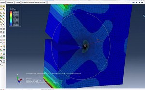 Defining a 3D contour integral crack in ABAQUS_1080p