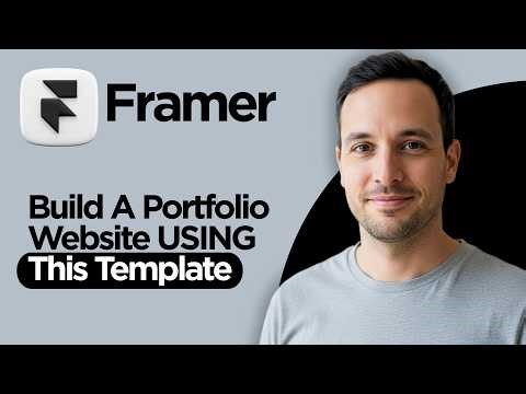 How to Build a Portfolio Website Using Framer Template (2026 Full Guide)