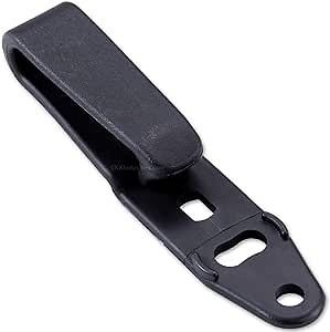 HolsterSmith - Raven Concealment - Holster Mounting Belt Clip - Overhook Strut - Tactical Black - (Select Belt Size Above)