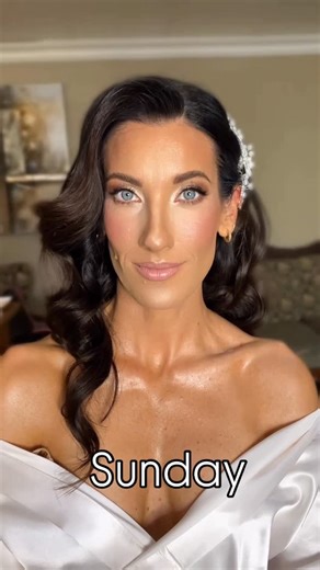 IlanaGeldenhuys MU,Beauty&Hair on Instagram: "One weekend, 3 beautiful brides 😍 What a coincidence that they all have brunette hair with blue eyes and they all went with a glam wave (bride nr 3 wanted a less structured glam wave) and how beautiful did each of them look! I’ll share all their before and afters soon. #capetownmakeupartist #bridalmakeup #bridalmakeupartist #capetownwedding #bridalglam #capetownbridalmakeupartist #bride #bridalhair #glamwaves #blueeyedbride"
