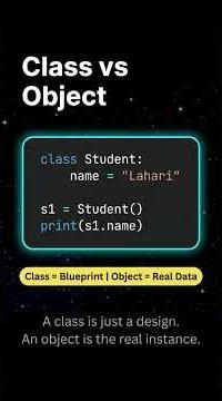 OOP in Python 🔥 | Class Object Constructor Inheritance Explained