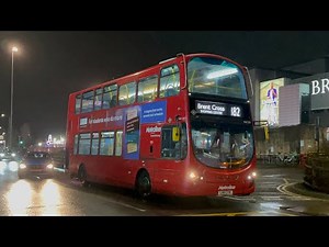 FRV. Metroline Route 182. Brent Cross SC - Harrow Weald, Oxhey Lane. Gemini 2 B9TL VW1201 (LK11 CYV)