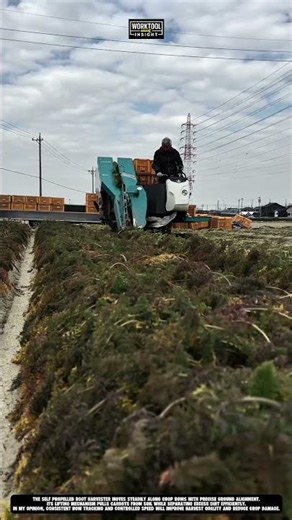 Carrot Harvesting using Self Propelled Root Harvester | best for Field Crop Collection #tool