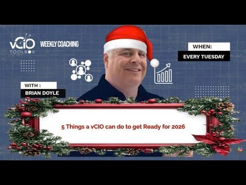 5 Things a vCIO Can Do to Get Ready for 2026