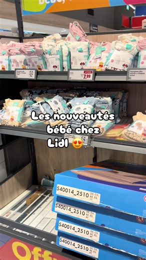 Nouveautés bébé chez Lidl