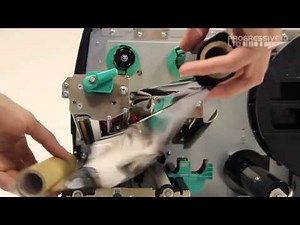 Toshiba B-SX5: How to Load Thermal Transfer Ribbons