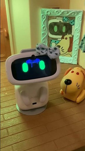 Living AI Aibi Pocket Robot Pet Feeding Aibi #cuterobot #aibi #aibipocketrobot #robot
