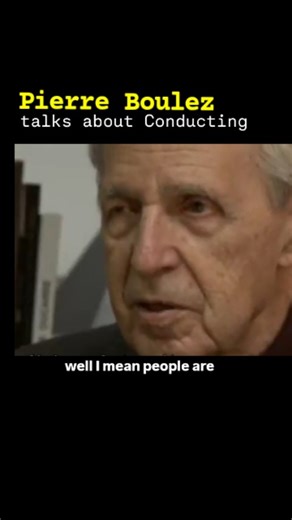Plus94 Records on Instagram: "Pierre Boulez was a French composer, conductor and writer, and the founder of several musical institutions. He was one of the dominant figures of post-war contemporary classical music. #pierreboulez #classicalmusic #contemporary #interview"