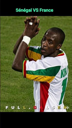 Sénégal VS France - coupe du Monde 2002