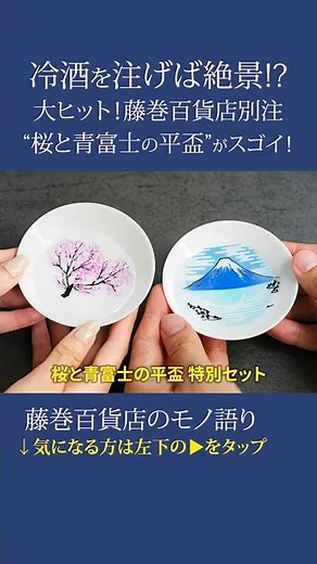 【飲むたび感動✨】冷酒を注げば絶景！“不思議な平盃”とは？ #平盃 #美濃焼 #酒器