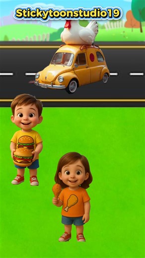 "Where’s My Pizza Car?!" #shorts #funny #cartoon