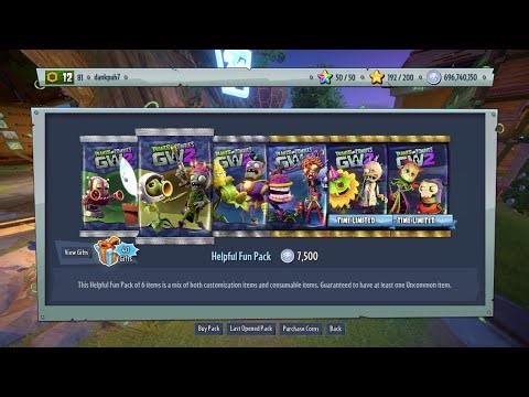 🔴PVZ GW2 PACK OPENING AND GAMEPLAY🔴 #PVZGW2