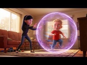 Speed Can’t Break This — Dash Trapped by Violet’s Barrier | The Incredibles Animation 🛑⚡