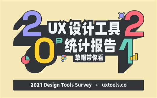 2021 全球 UX 设计工具统计报告出炉 | 草帽带你看（2021 Design Tools Survey）