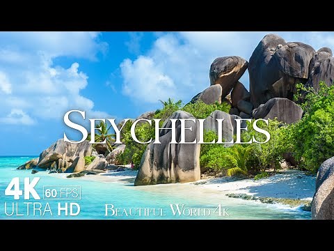 Seychelles 4K - Exploring the Paradise Island with Breathtaking Views and Nature - Relaxing Music