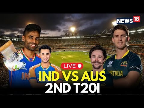 LIVE: India vs Australia 2nd T20 Match – Live Score & Updates | Suryakumar Yadav | Mitchell Marsh
