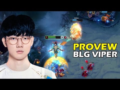 BLG Viper Proview Aphelios vs ezreal Korean Server