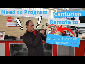 Centurion Nova Remote Master Learn mode