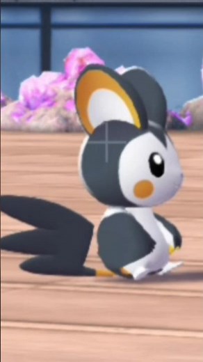 Emolga Chilling on a Roof! #pokemonlegendsza #pokemon #emolga #gaming