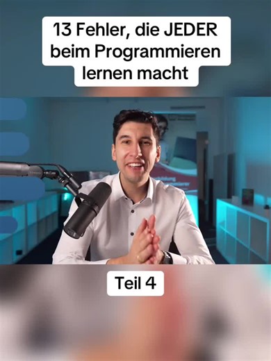 13 Fehler, die JEDER beim Programmieren lernen macht-Teil 4 #javascript #it #lernenmittiktok #developer