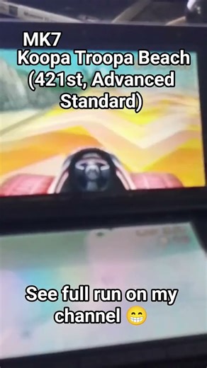 MK7 Koopa Troopa Beach PR #retrogaming #mario #mariokart #speedrun #3ds