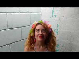 Girl white slimed twice