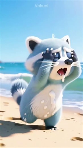 Never disturb a Raccoon's nap! 😤💣 #shorts #raccoon