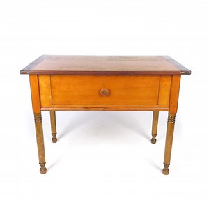 Antique Kitchen Work Table With Large Drawer and Removable Top - Etsy
