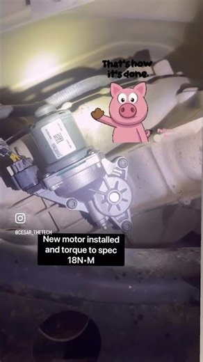 2022 Chevy Silverado 2500 HD transfer case range motor replacement👨‍🔧#automotivetechnician#C15AC