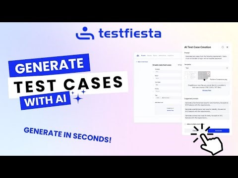 How To Generate Test Cases With AI | Generate In Seconds!