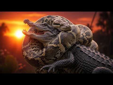 Alligator vs. Python: Apex Predator Showdown Examined