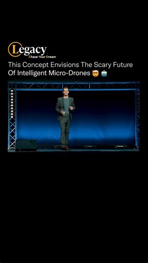 Legacy | Business | Tech on Instagram: "What you’re seeing feels like science fiction, but it’s built on technology that already exists 🧠⚡ This concept presents a look at what the next generation of micro-drones could become as artificial intelligence, computer vision, and autonomous decision-making continue to evolve. These systems are imagined as ultra-small platforms capable of navigating complex environments, identifying faces or objects, and making split-second decisions without direct hum
