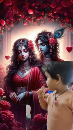Jai Shree Krishna Jai shree Radhe ✨✨💗