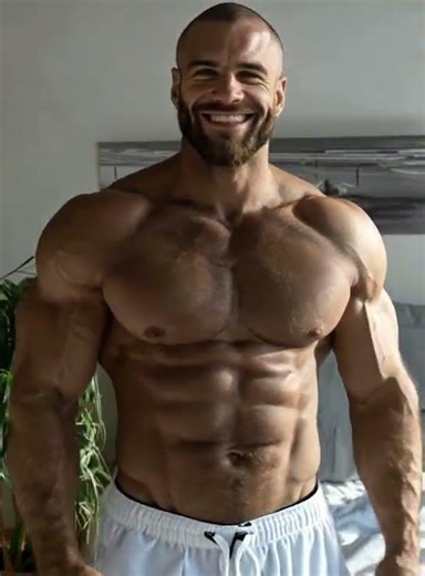 Muscled Morning Coffee #muscle #male #fitnessmodels #athlete #model #musclebuliding #bodybuilder