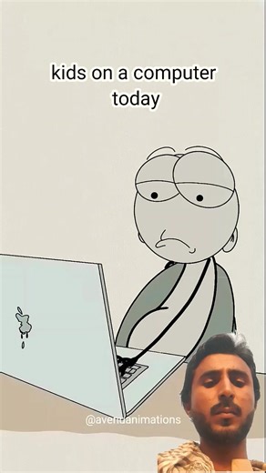 my computer skill as a kid! 🤣 (best animaton memes)