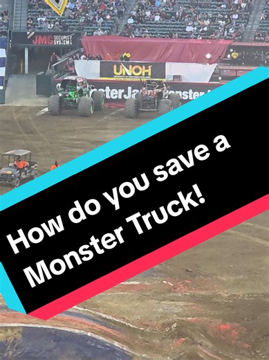 Monster Jan was a so Kerezey!!!!! The etrucks were flying and making flips ans other kerezey things! Wow! and they were more loud l than my neighbor when he esneez at night to wake me up from my esleep!! This truck made the back flip very good! #fyp #truck #monsterjam#viral #omg