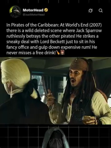 Pirates of the Caribbean 2007 reaction — shipwrecked scene explained