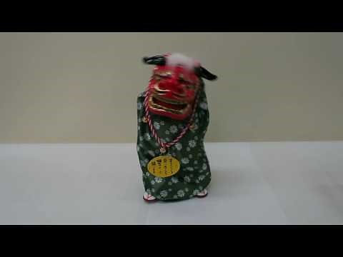踊る獅子舞