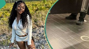 "I freaked out": Lady shares ordeal after strange person entered public bathroom