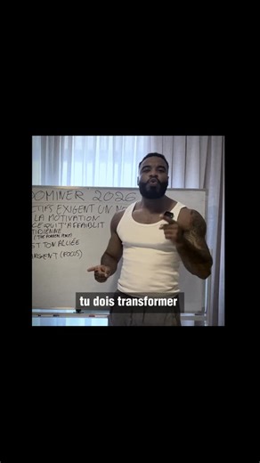 BryanForReal on Instagram: "2026. La réalisation de tes objectifs en 2026 ne demandera pas plus de chance. Elle demandera un nouvel homme. Tu dois te reconstruire. Enlever tout ce qui t’a ralenti en 2025 : les mauvaises habitudes, les distractions, les excuses, les relations qui t’endormaient. Garde uniquement ce qui te fait avancer. Renforce-le. Et rajoute de l’intensité. Même si tu étais déjà sur le bon chemin, ce ne sera pas suffisant. En 2026, multiplie ta discipline par 10, voire par 100. P