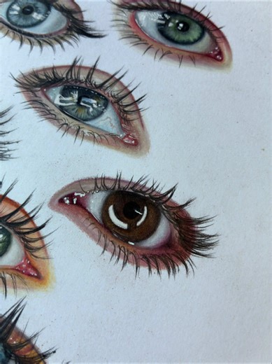 Master Eye Drawing Techniques with Colored Pencils