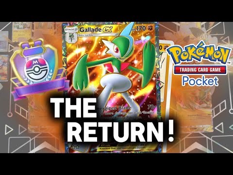 This Gallade EX Deck Climbed to MASTER BALL Rank! - Pokemon Pocket Ranked Deck Build