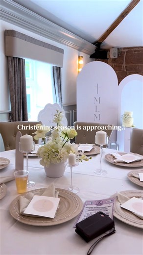 Throwback to Lando, Margo & Marla’s Christening in The Hay Loft🤍 #southliverpool #liverpooleventsvenue #liverpoolchristening