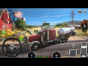 American Truck Simulator Gameplay | Real USA Roads & Truck Driving Experience