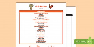 The Little Red Hen Book List