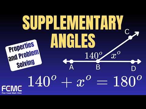 Supplementary Angles - Everything You Need to Know To Identify and Problem Solve