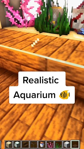 How to Make a Simple Aquarium in Minecraft